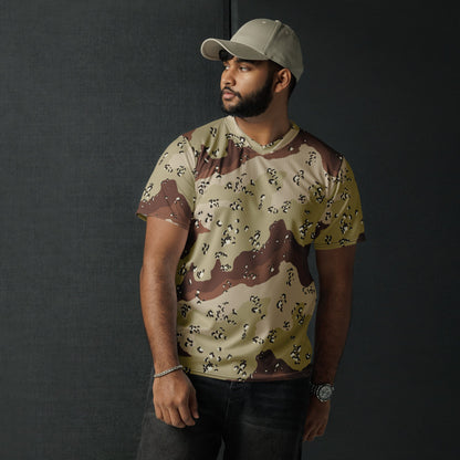 American Chocolate Chip Desert Battle Dress Uniform (DBDU) CAMO unisex sports jersey - Sports Jerseys