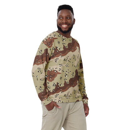 American Chocolate Chip Desert Battle Dress Uniform (DBDU) CAMO Unisex Sweatshirt