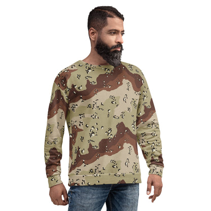 American Chocolate Chip Desert Battle Dress Uniform (DBDU) CAMO Unisex Sweatshirt