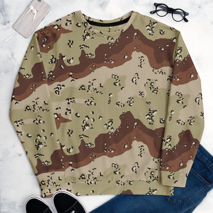 American Chocolate Chip Desert Battle Dress Uniform (DBDU) CAMO Unisex Sweatshirt
