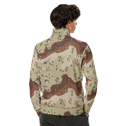 American Chocolate Chip Desert Battle Dress Uniform (DBDU) CAMO Unisex track jacket - Track Jackets