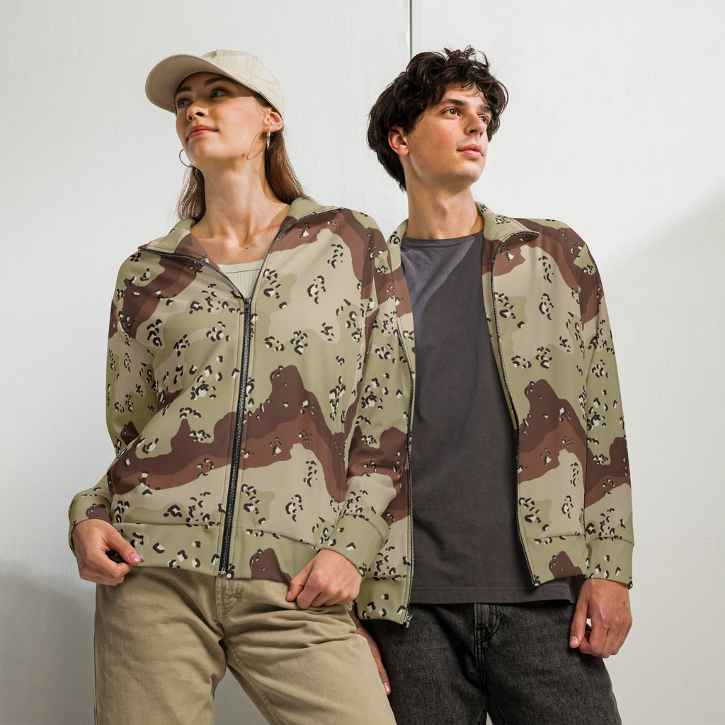 CAMO HQ - Chocolate Chip Desert CAMO Unisex Track Jacket