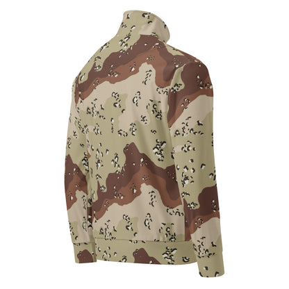 American Chocolate Chip Desert Battle Dress Uniform (DBDU) CAMO Unisex track jacket - Track Jackets