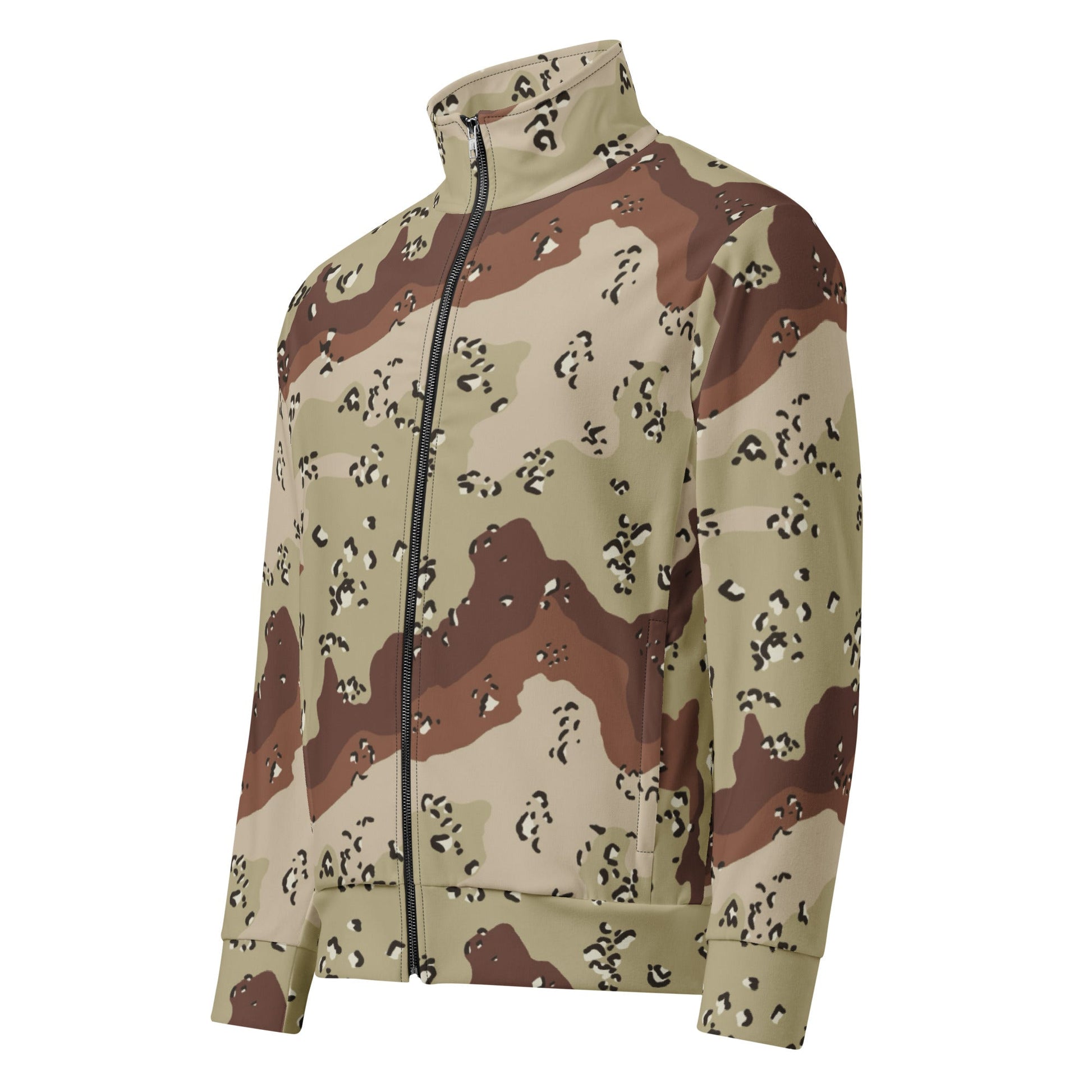 American Chocolate Chip Desert Battle Dress Uniform (DBDU) CAMO Unisex track jacket - Track Jackets