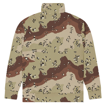 American Chocolate Chip Desert Battle Dress Uniform (DBDU) CAMO Unisex track jacket - Track Jackets