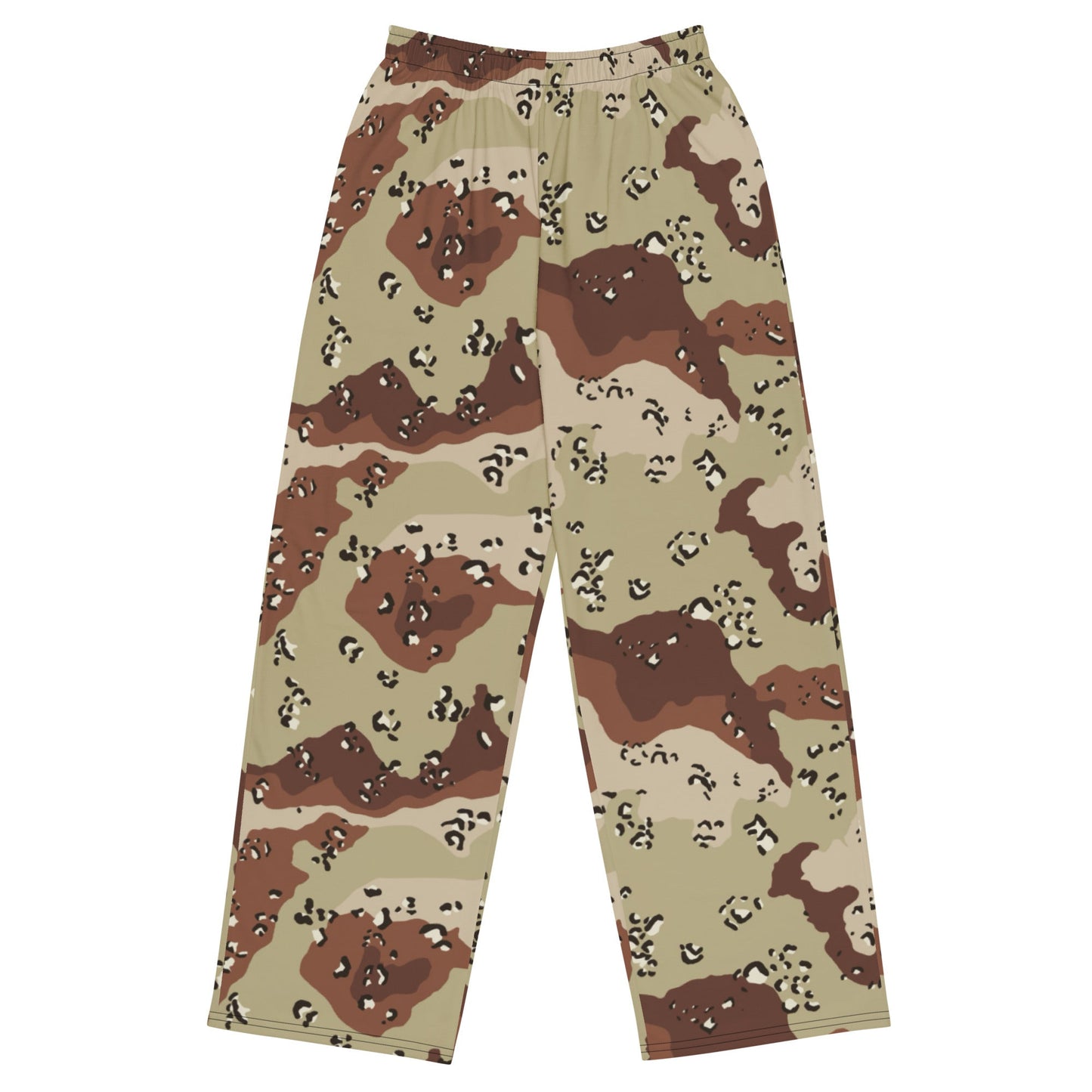 American Chocolate Chip Desert Battle Dress Uniform (DBDU) CAMO Unisex Wide-Leg Leisure Pants - 2XS