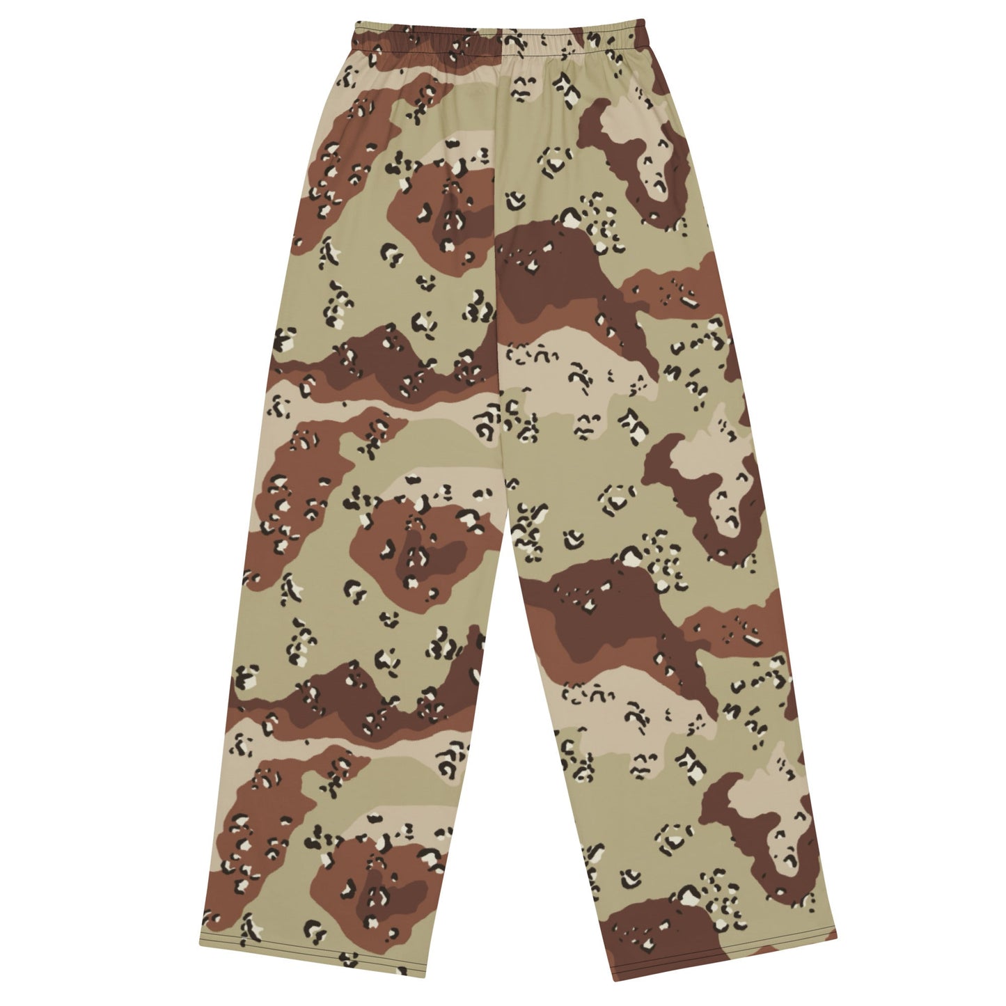 American Chocolate Chip Desert Battle Dress Uniform (DBDU) CAMO Unisex Wide-Leg Leisure Pants