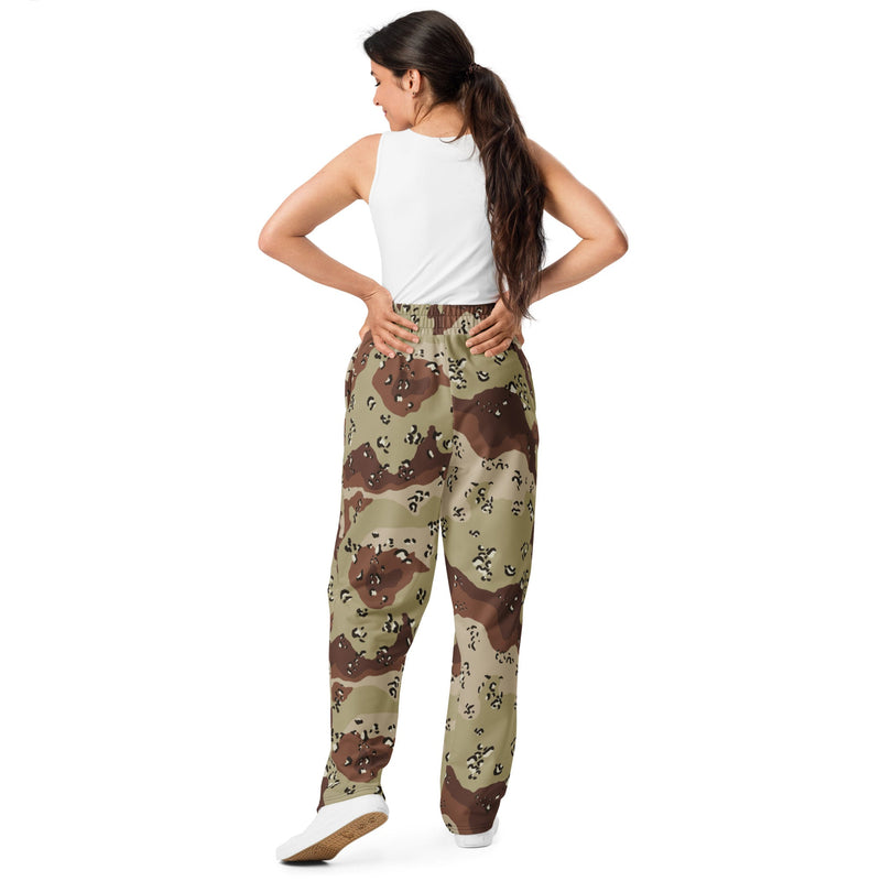 Chocolate Chip Desert CAMO Unisex Wide-Leg Joggers