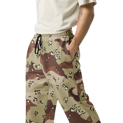 American Chocolate Chip Desert Battle Dress Uniform (DBDU) CAMO Wide-leg joggers - Joggers