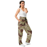 Chocolate Chip Desert CAMO Unisex Wide-Leg Joggers