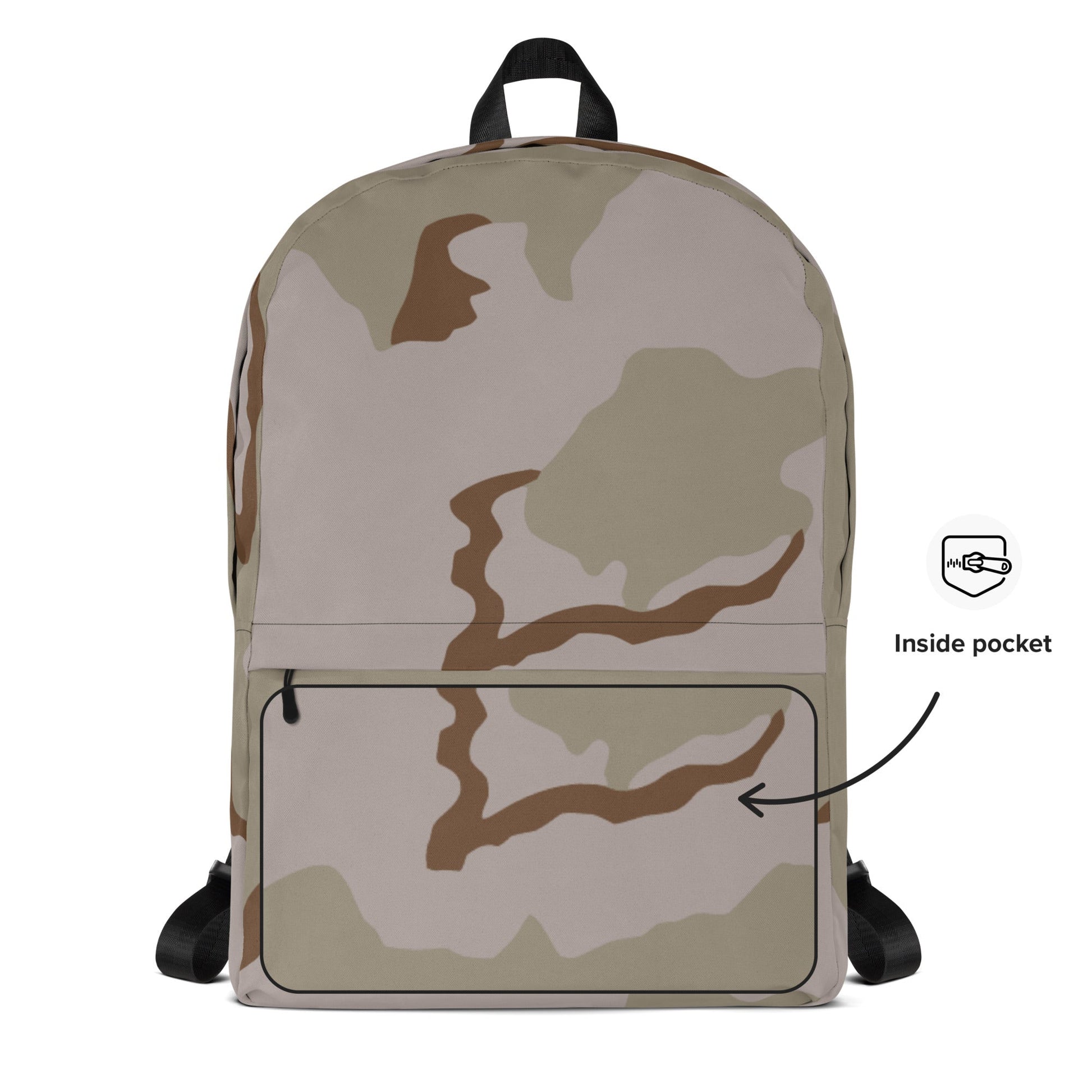 American Coffee Stain Desert Combat Uniform (DCU) CAMO Backpack - Backpacks