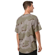Coffee Stain Desert CAMO Unisex Baseball Jersey