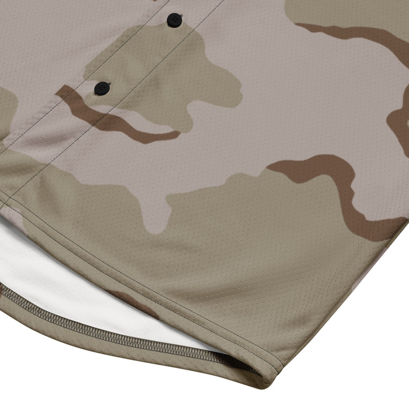 Coffee Stain Desert CAMO Unisex Baseball Jersey