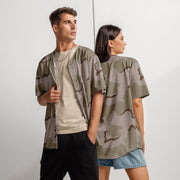 Coffee Stain Desert CAMO Unisex Baseball Jersey - 2XS