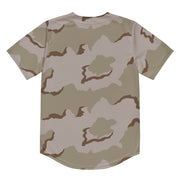 Coffee Stain Desert CAMO Unisex Baseball Jersey