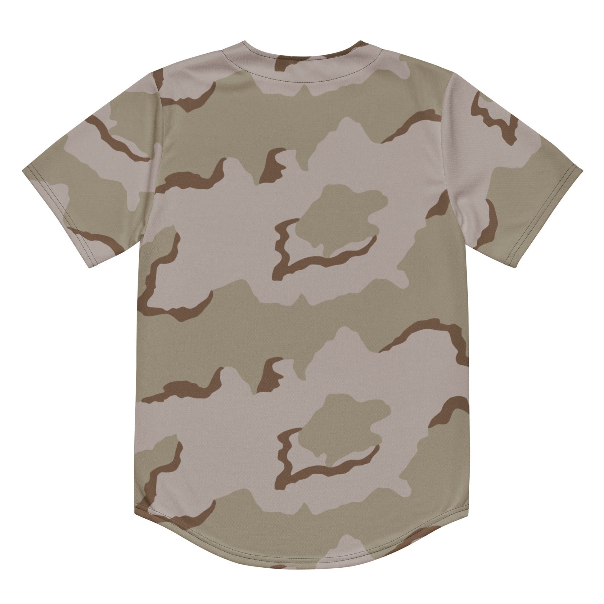 American Coffee Stain Desert Combat Uniform (DCU) CAMO baseball jersey - Baseball Jerseys