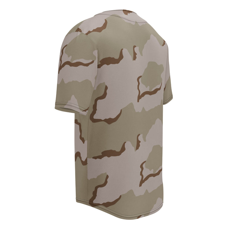 Coffee Stain Desert CAMO Unisex Baseball Jersey