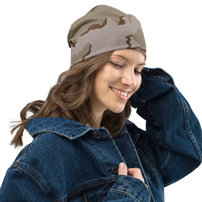 American Coffee Stain Desert Combat Uniform (DCU) CAMO Beanie - Beanies