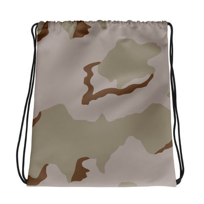 American Coffee Stain Desert Combat Uniform (DCU) CAMO Drawstring Bag - Bags