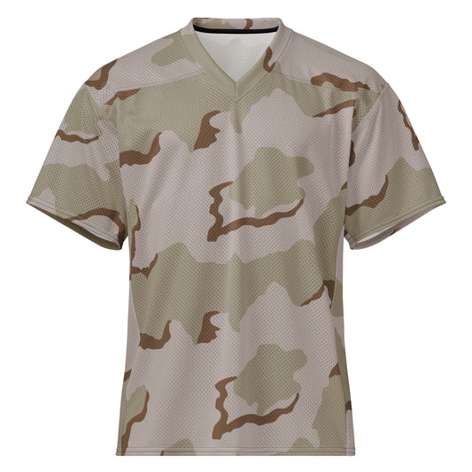 American Coffee Stain Desert Combat Uniform (DCU) CAMO football jersey - 2XS - Football Jersey