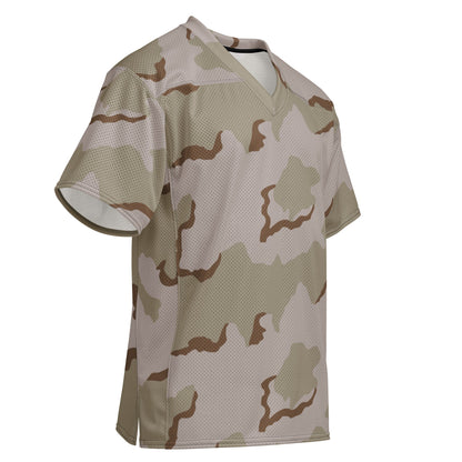 American Coffee Stain Desert Combat Uniform (DCU) CAMO Unisex Football Jersey