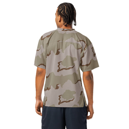 American Coffee Stain Desert Combat Uniform (DCU) CAMO Unisex Football Jersey