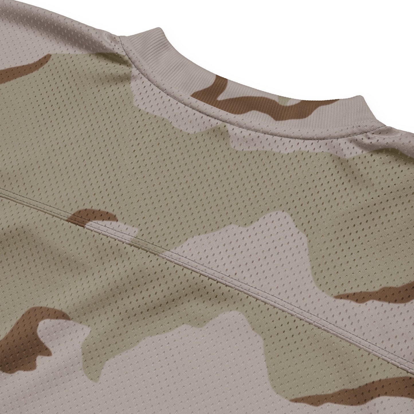 American Coffee Stain Desert Combat Uniform (DCU) CAMO Unisex Football Jersey