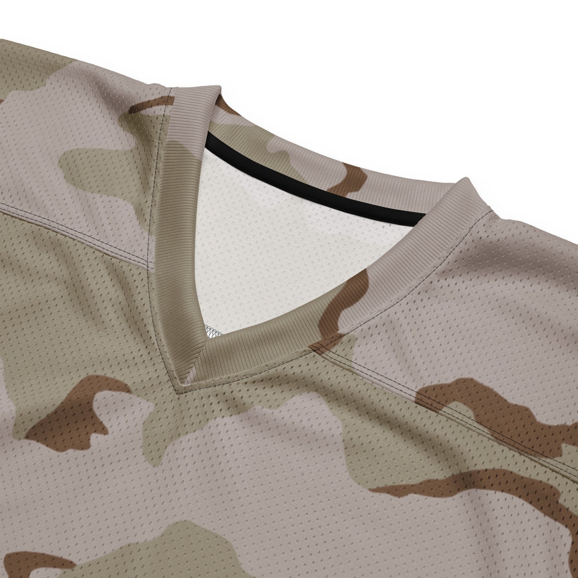 American Coffee Stain Desert Combat Uniform (DCU) CAMO Unisex Football Jersey