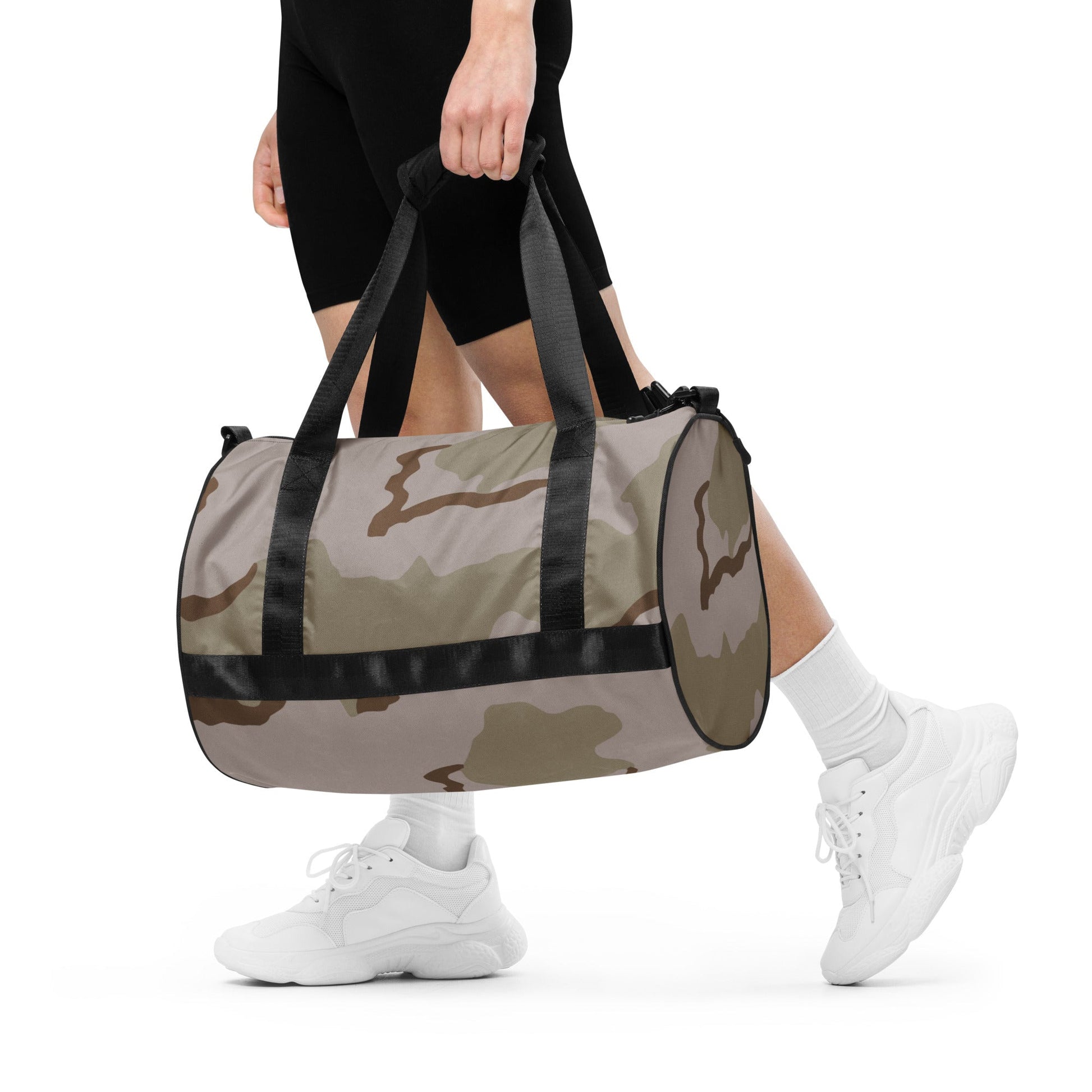 American Coffee Stain Desert Combat Uniform (DCU) CAMO gym bag - Gym Bags
