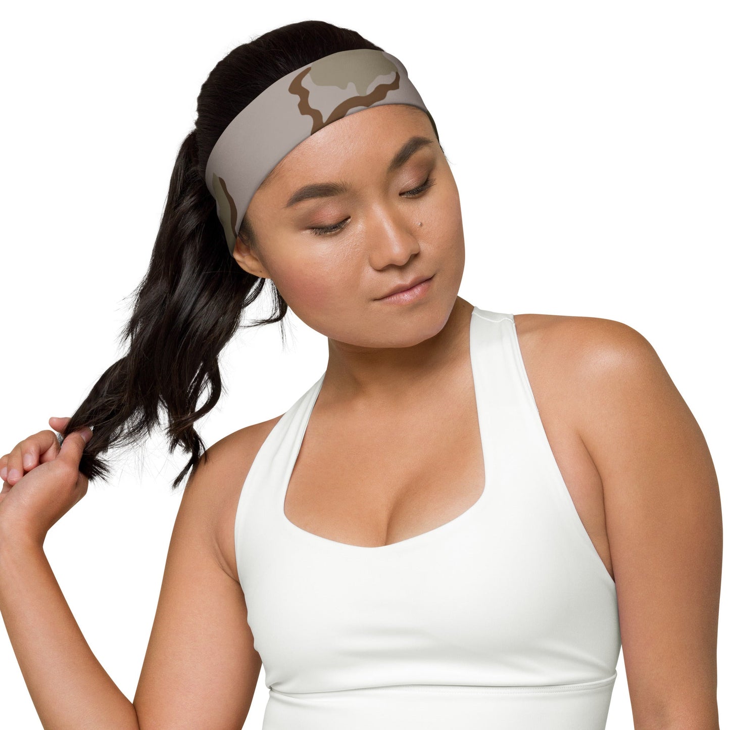 American Coffee Stain Desert Combat Uniform (DCU) CAMO Headband