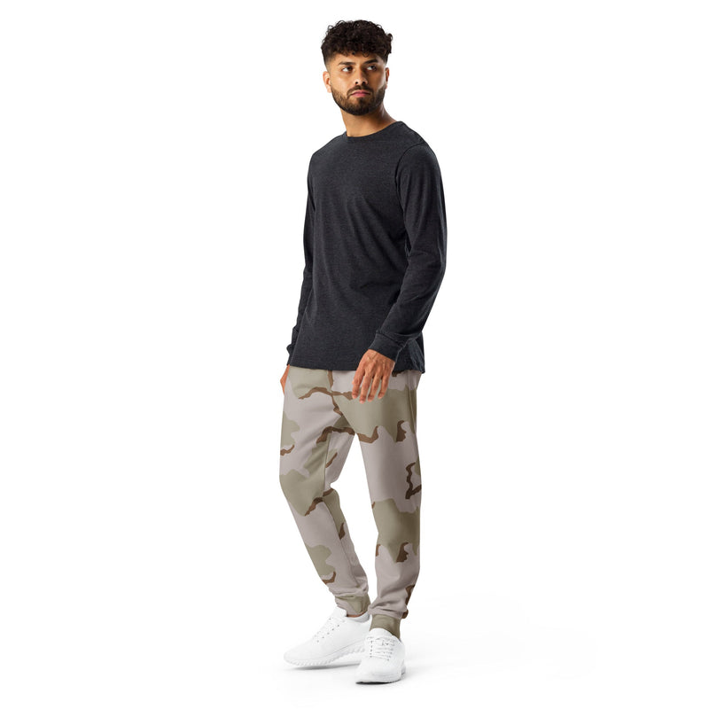 Coffee Stain Desert CAMO Mens Joggers - Men