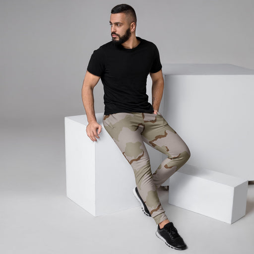 Coffee Stain Desert CAMO Mens Joggers - XS - Men