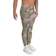 Coffee Stain Desert CAMO Mens Leggings - Men