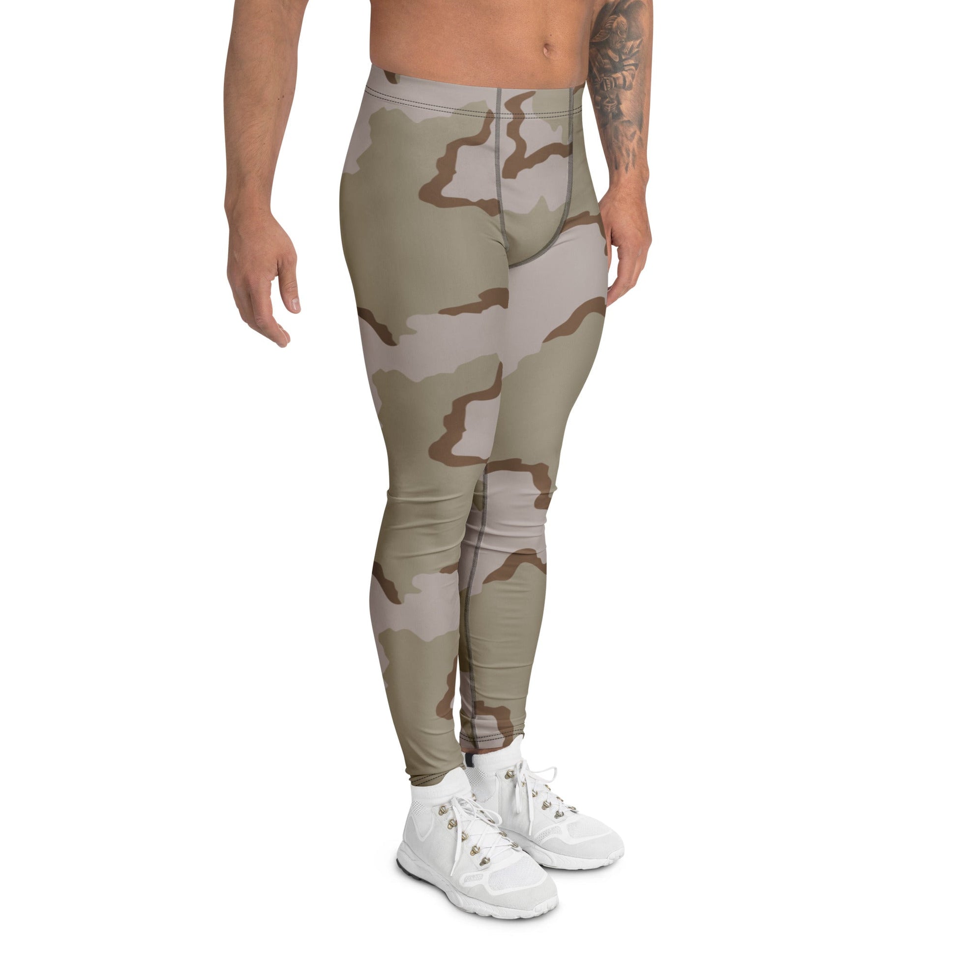 American Coffee Stain Desert Combat Uniform (DCU) CAMO Mens Leggings