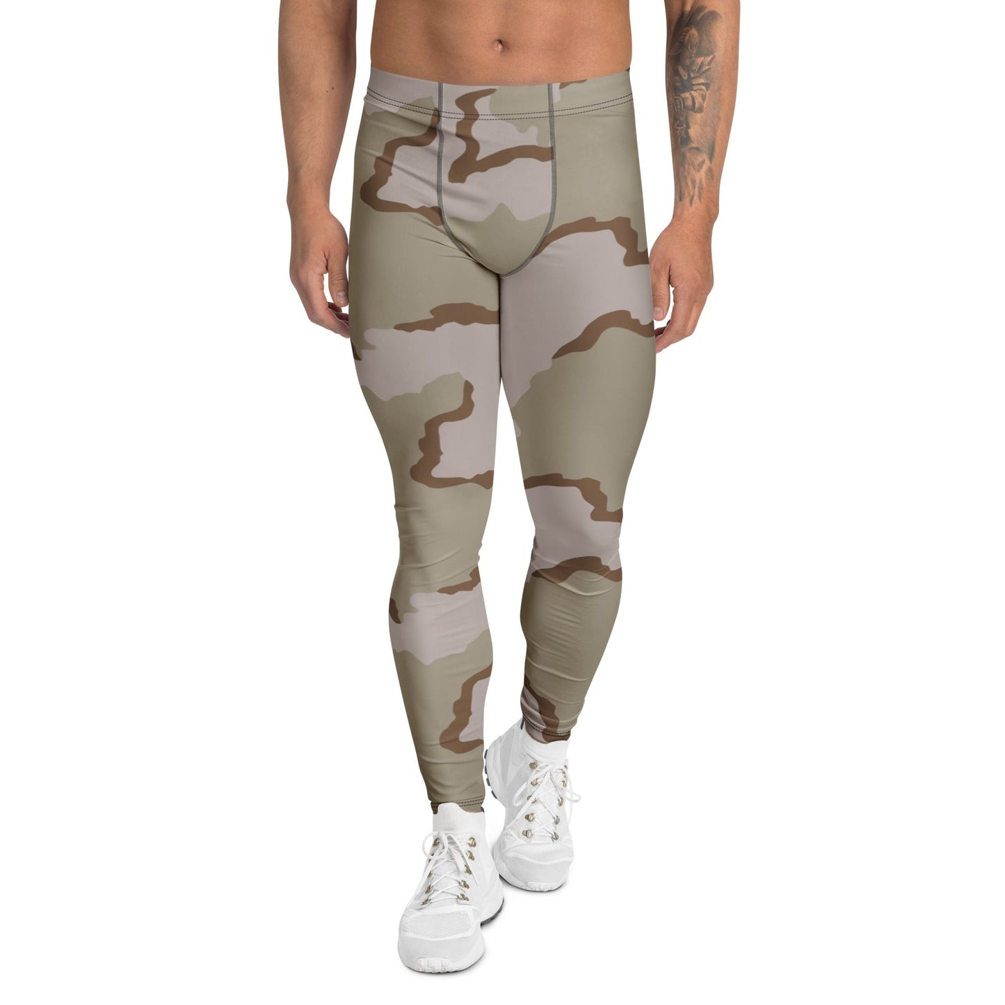 American Coffee Stain Desert Combat Uniform (DCU) CAMO Mens Leggings - XS