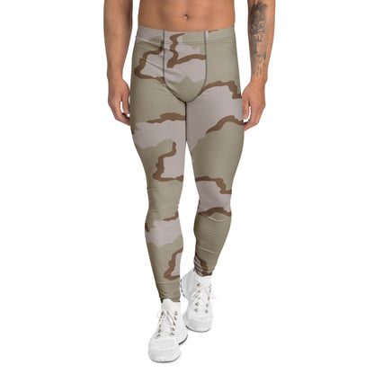 American Coffee Stain Desert Combat Uniform (DCU) CAMO Mens Leggings - XS