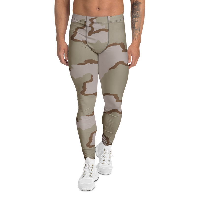 Coffee Stain Desert CAMO Mens Leggings - XS - Men