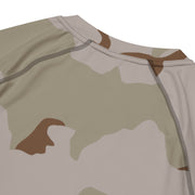 Coffee Stain Desert CAMO Mens Short-Sleeve Rash Guard - SS