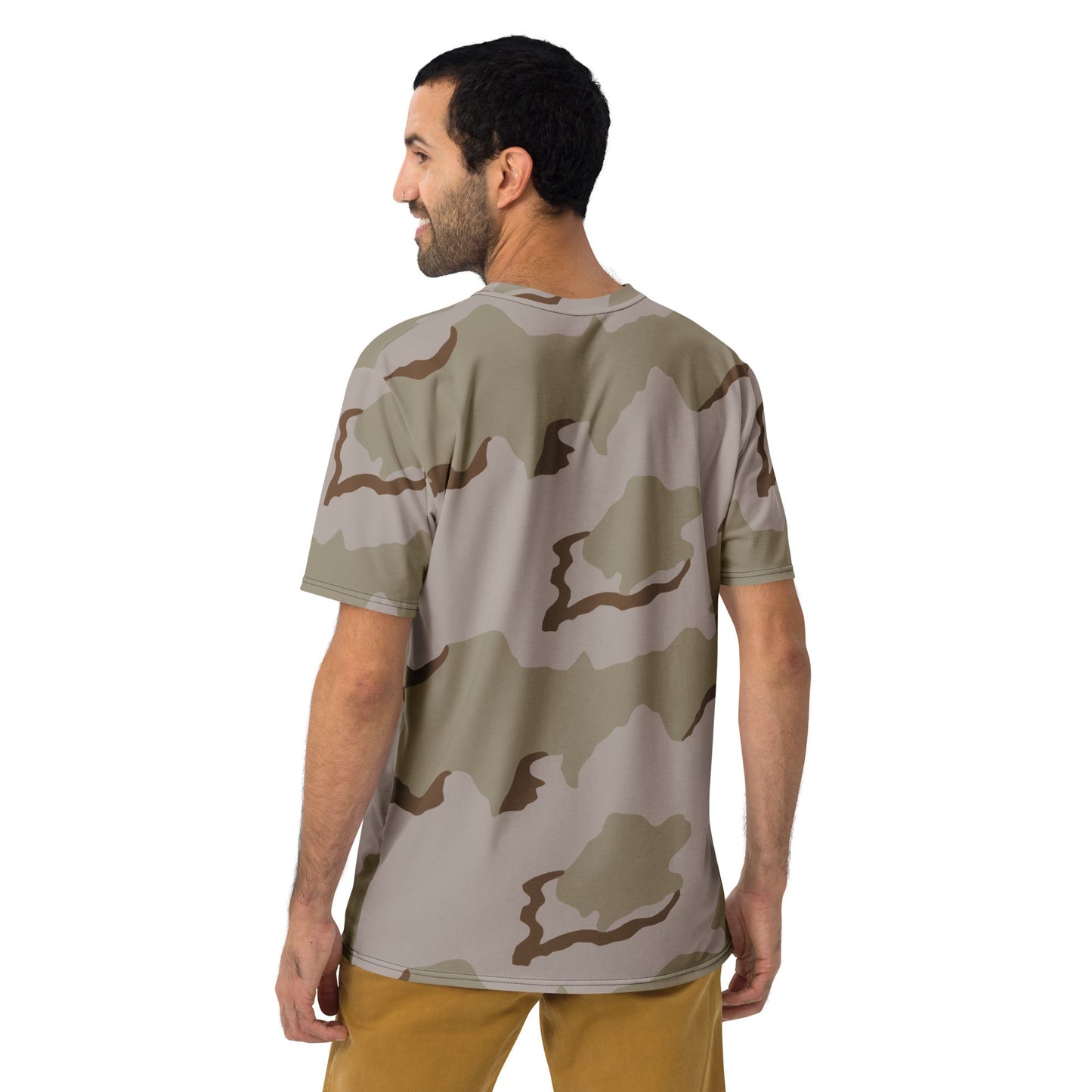 American Coffee Stain Desert Combat Uniform (DCU) CAMO Mens T-shirt - T-Shirts