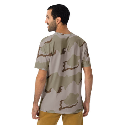 American Coffee Stain Desert Combat Uniform (DCU) CAMO Mens T-shirt - T-Shirts