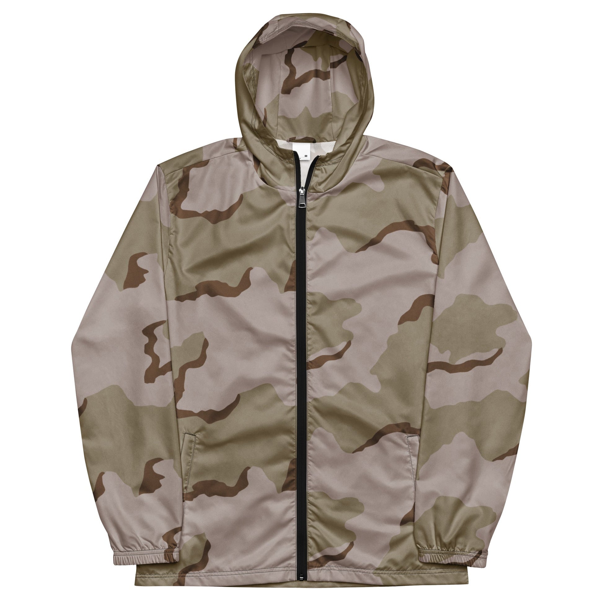 American Coffee Stain Desert Combat Uniform (DCU) CAMO Mens windbreaker - Windbreakers
