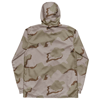 American Coffee Stain Desert Combat Uniform (DCU) CAMO Mens windbreaker - Windbreakers