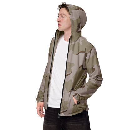 American Coffee Stain Desert Combat Uniform (DCU) CAMO Mens windbreaker - XS - Windbreakers