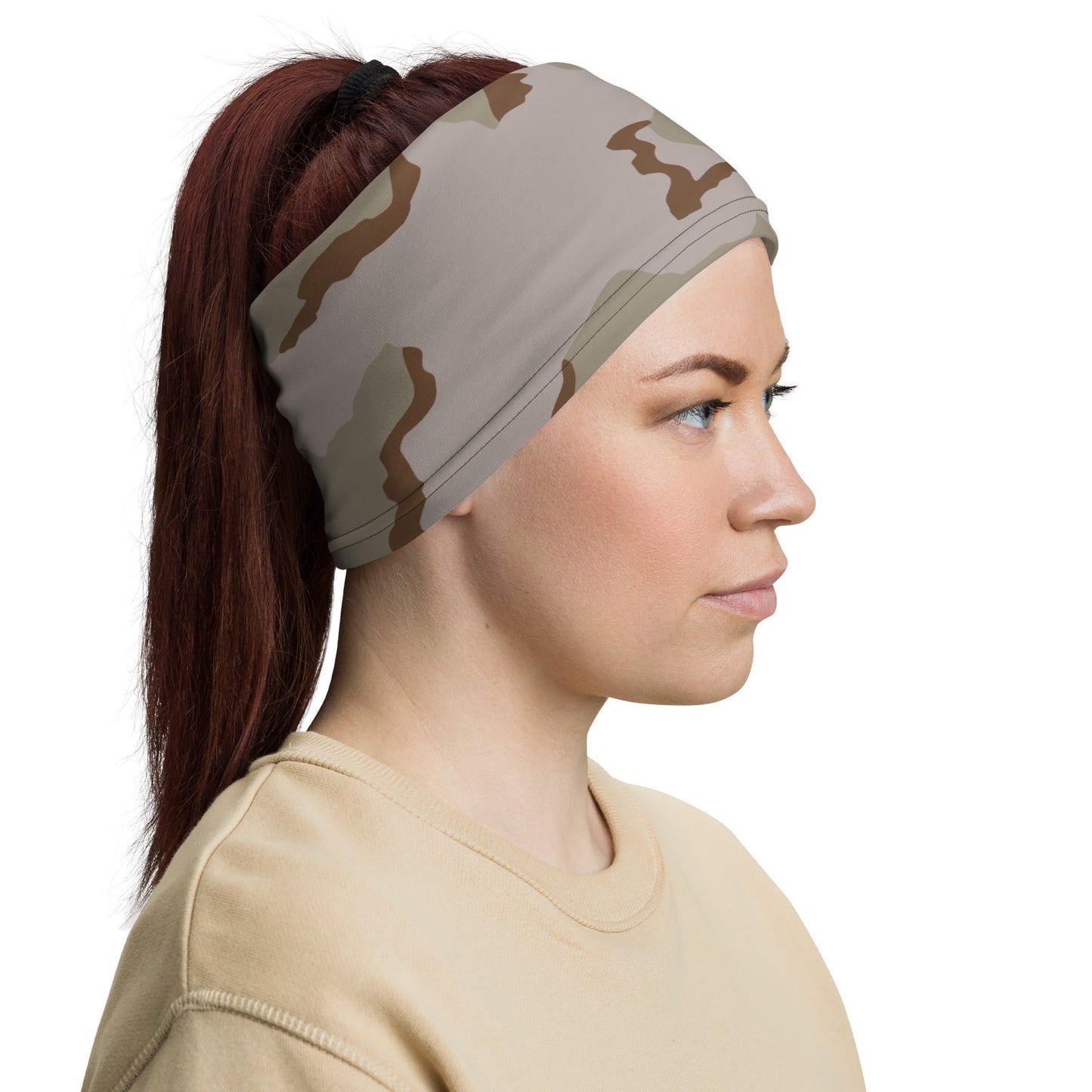 American Coffee Stain Desert Combat Uniform (DCU) CAMO Neck Gaiter - Gaiters