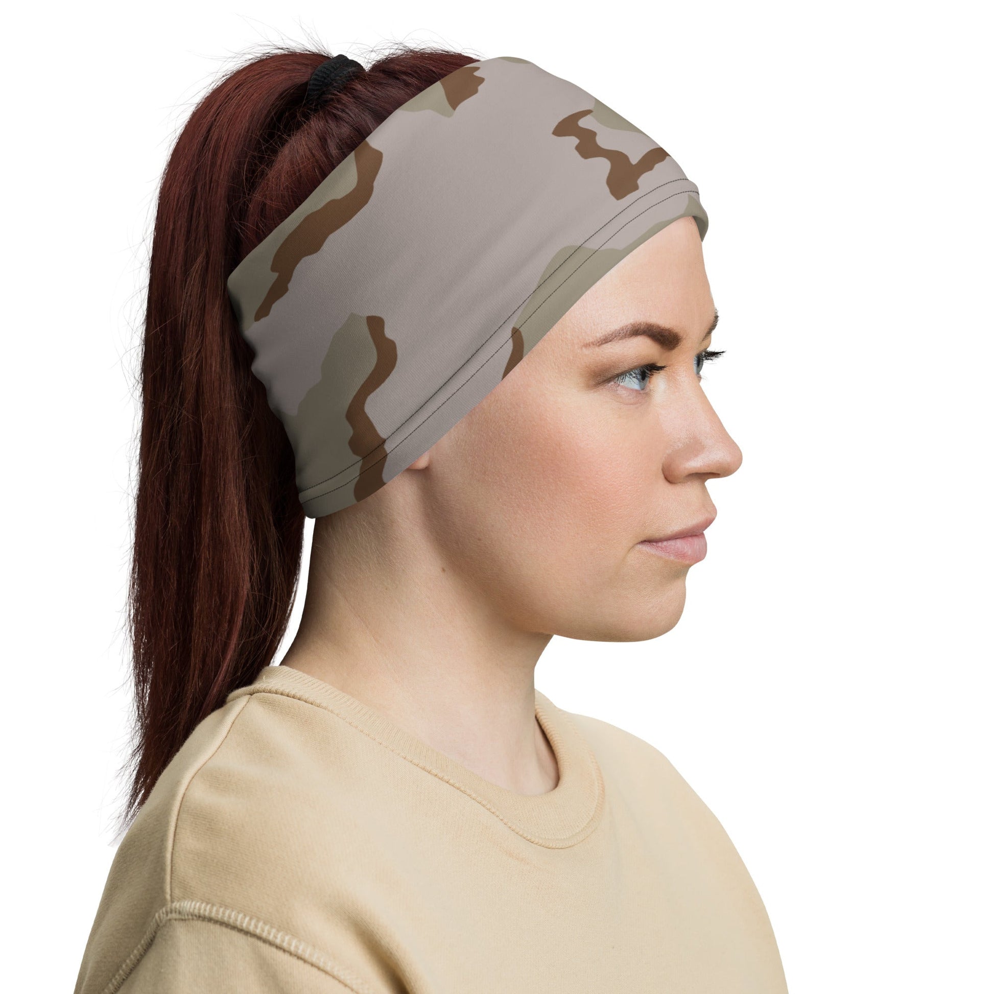 American Coffee Stain Desert Combat Uniform (DCU) CAMO Neck Gaiter - Gaiters