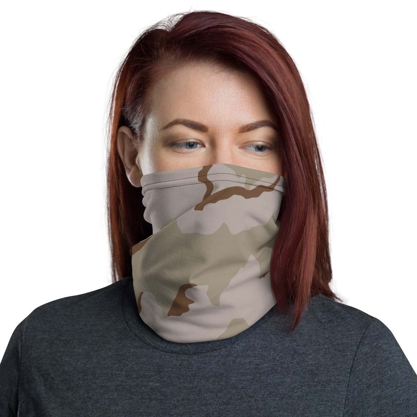 American Coffee Stain Desert Combat Uniform (DCU) CAMO Neck Gaiter - Gaiters