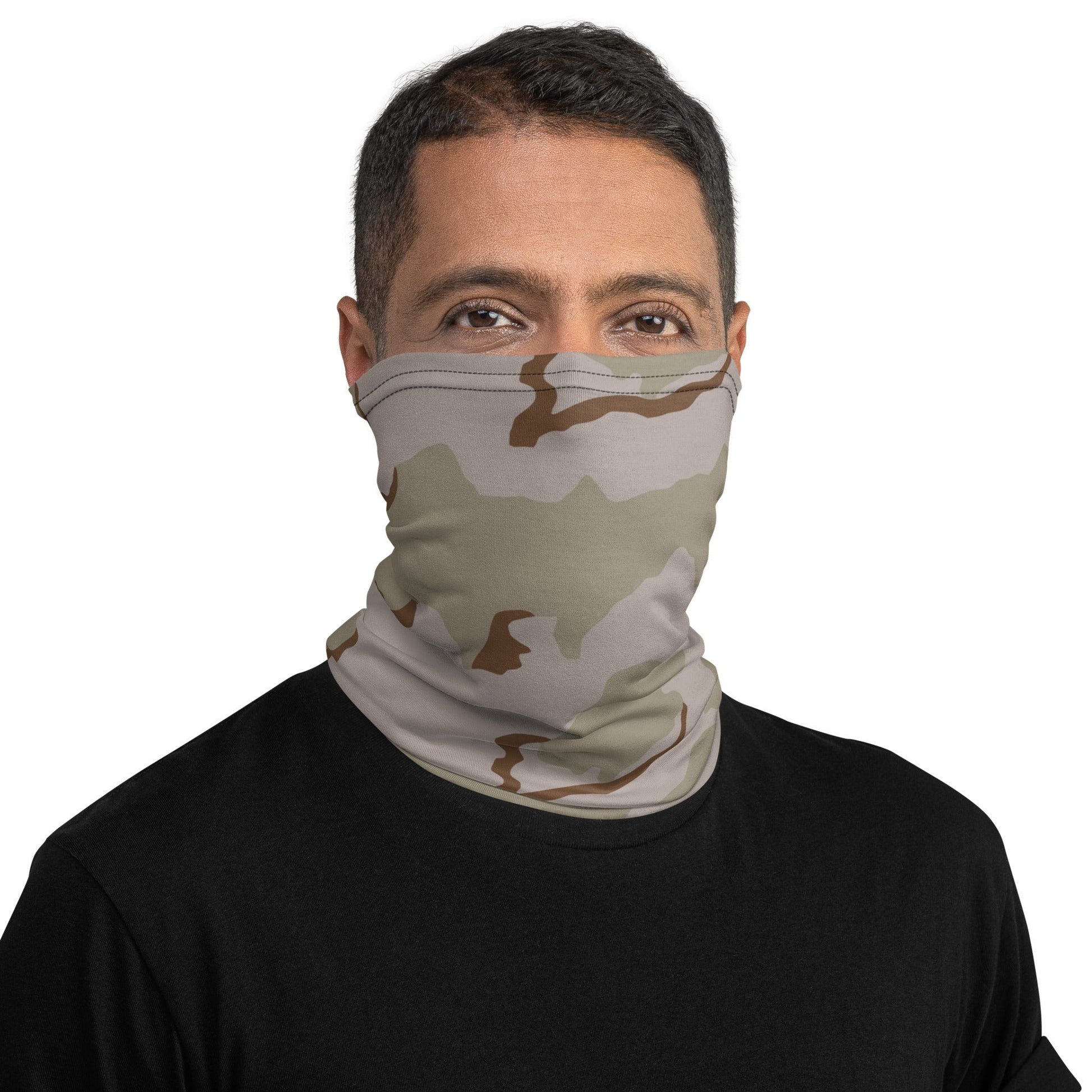 American Coffee Stain Desert Combat Uniform (DCU) CAMO Neck Gaiter - Gaiters