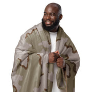 Coffee Stain Desert CAMO Sherpa Blanket