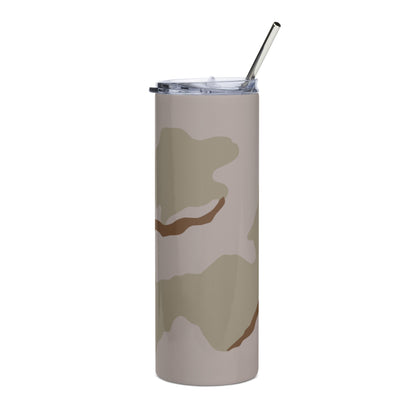 American Coffee Stain Desert Combat Uniform (DCU) CAMO Stainless steel tumbler - Steel Tumblers