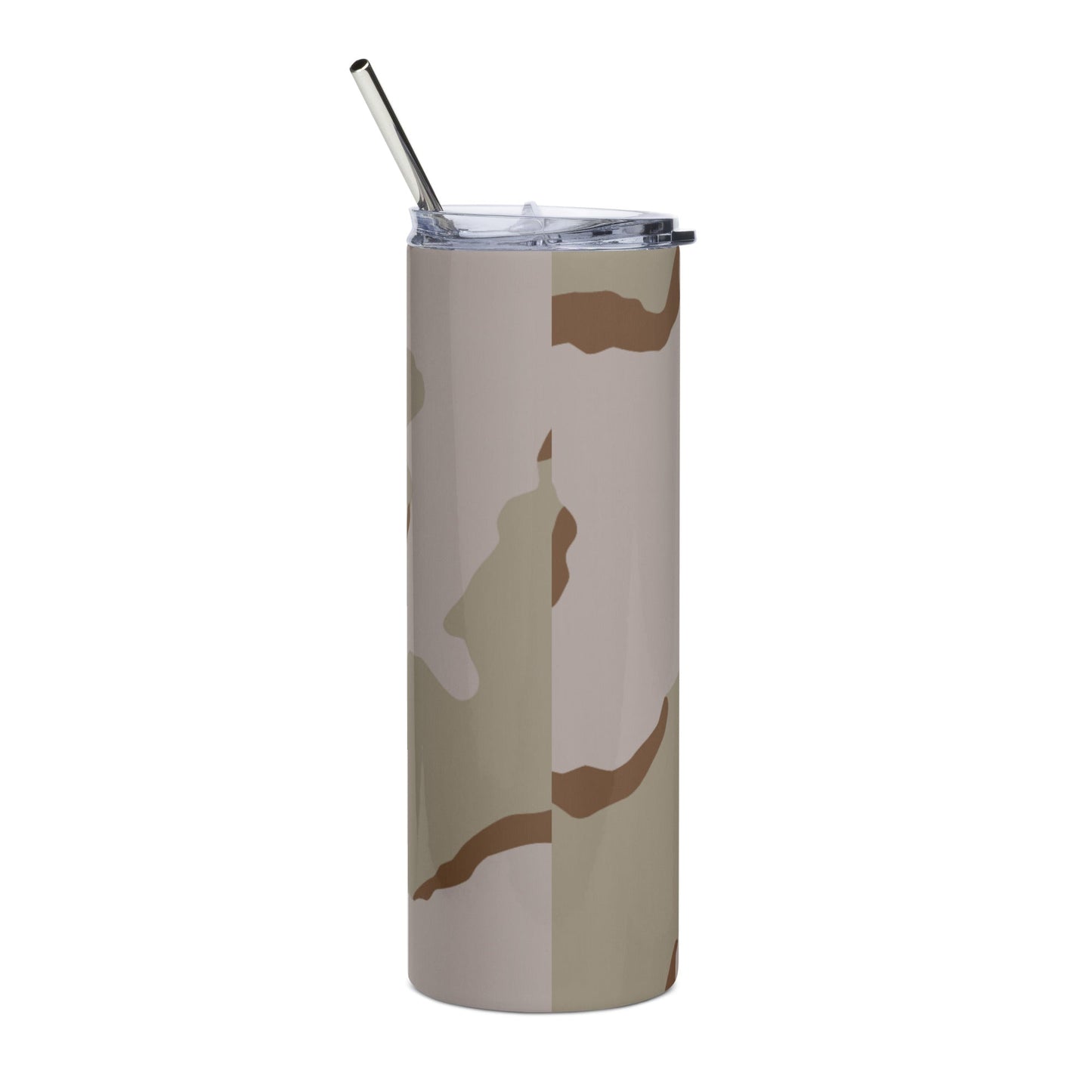 American Coffee Stain Desert Combat Uniform (DCU) CAMO Stainless steel tumbler - Steel Tumblers